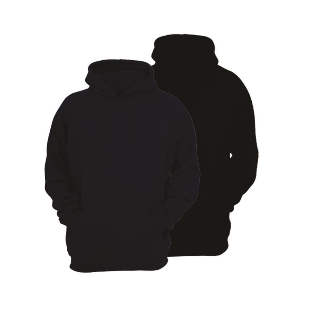 Imagem 1 do produto Kit 2 Moletons Masculino Ragor Algodão Capuz Bolso Conforto