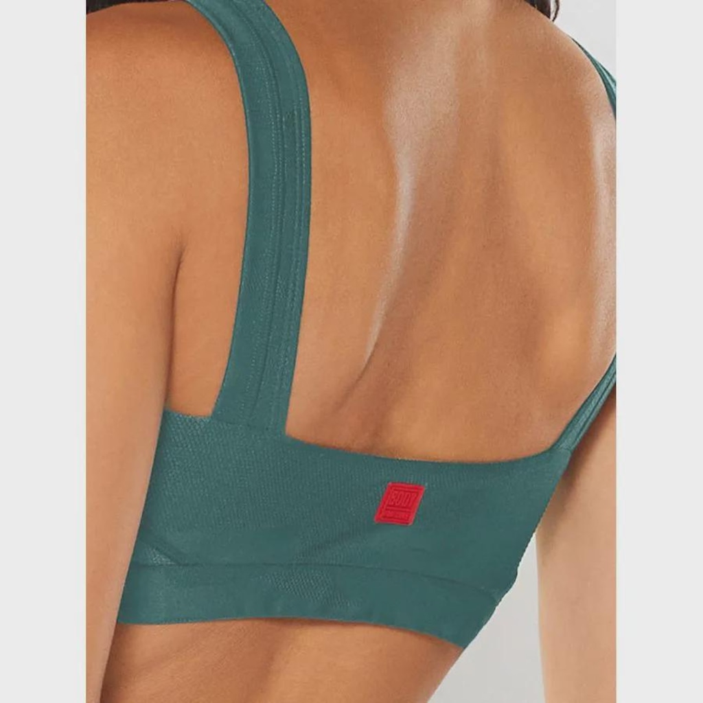 Imagem 5 do produto Top Alça Reta Larga BODYFORSURE Camouflage - Feminino