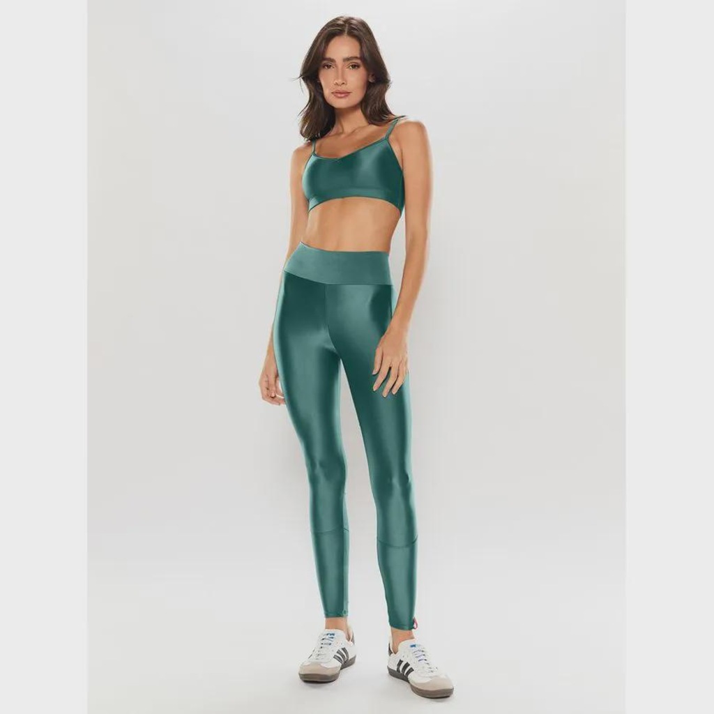 Imagem 1 do produto Calça Legging BODYFORSURE com Recortes Basic Colors - Feminina