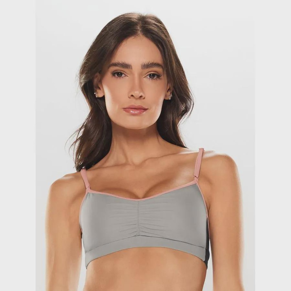 Imagem 2 do produto Top Alça Reta BODYFORSURE Fina Stone - Feminino