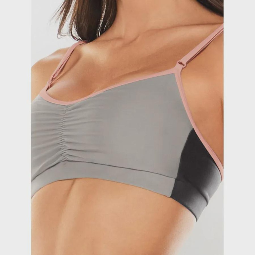 Imagem 5 do produto Top Alça Reta BODYFORSURE Fina Stone - Feminino