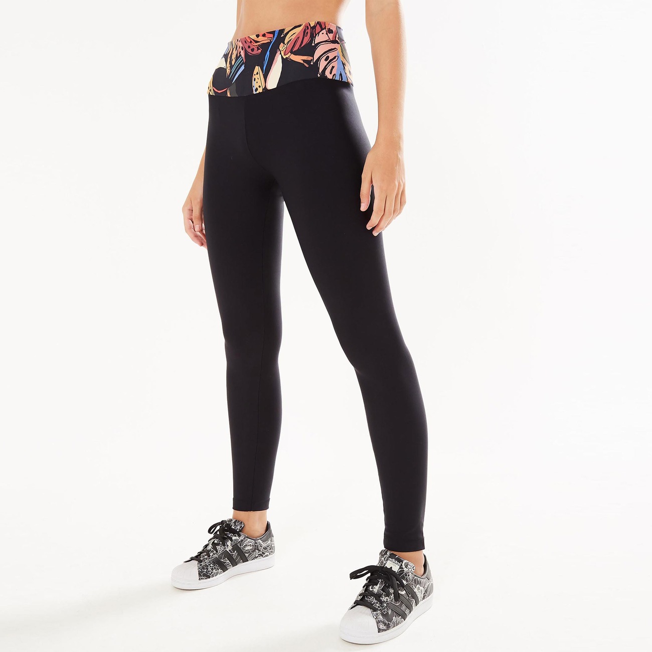 Cal A Legging Farm Rio Pala Estampada Cachos De Tucano Feminina