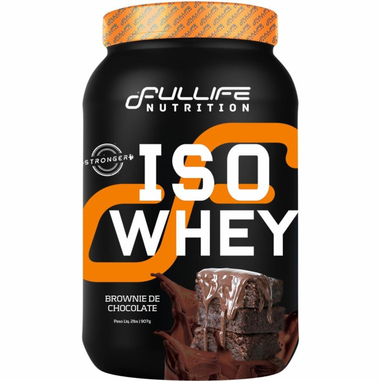 Iso Whey Fullife Nutrition Brownie Chocolate 900 Gr Centauro