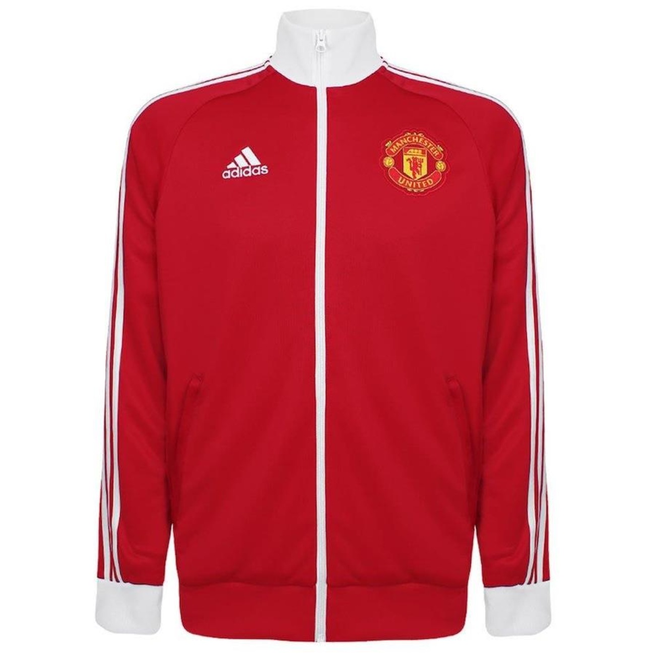 Jaqueta Sem Capuz Adidas Dna Manchester United Masculina Centauro