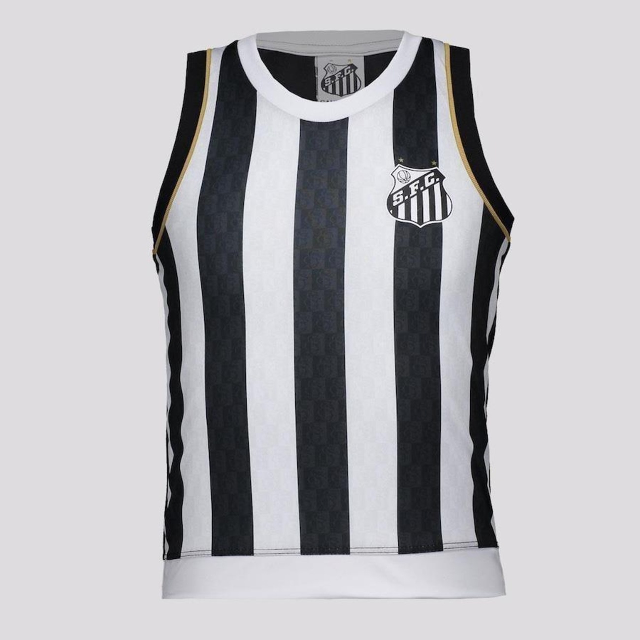 Camiseta Regata do Santos Braziline Division Infantil em Promoção