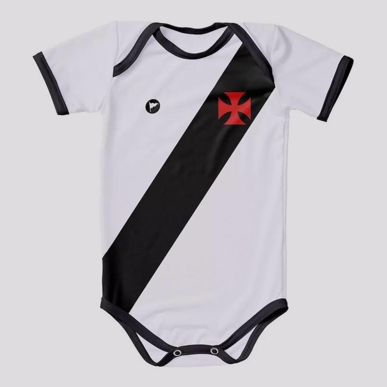 Body Do Vasco Da Gama Torcida Baby Sublimado Uv Infantil Em Promo O