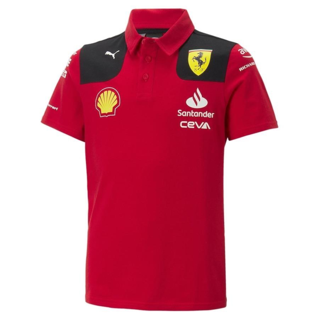 Camisa Polo Puma Scuderia Ferrari Team Replica Infantil Centauro