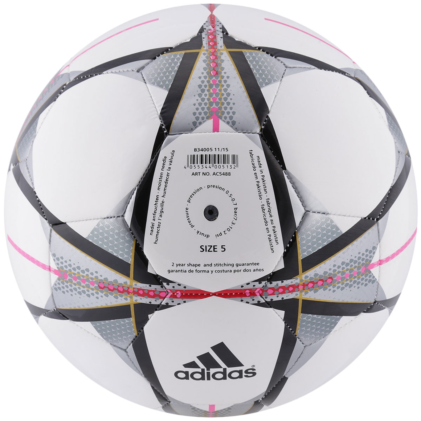 Bola De Futebol De Campo Adidas Finale Milano Capitano Centauro