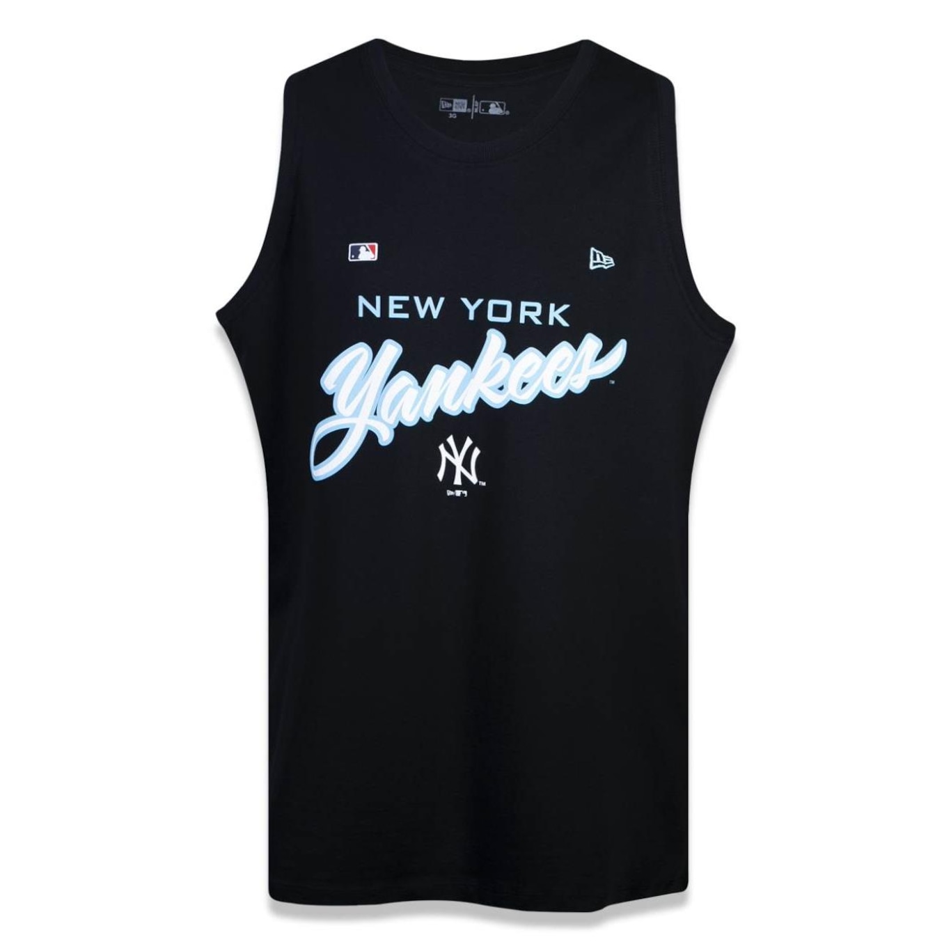 Camiseta Regata New Era MLB New York Yankees Essentials Best Plus Size