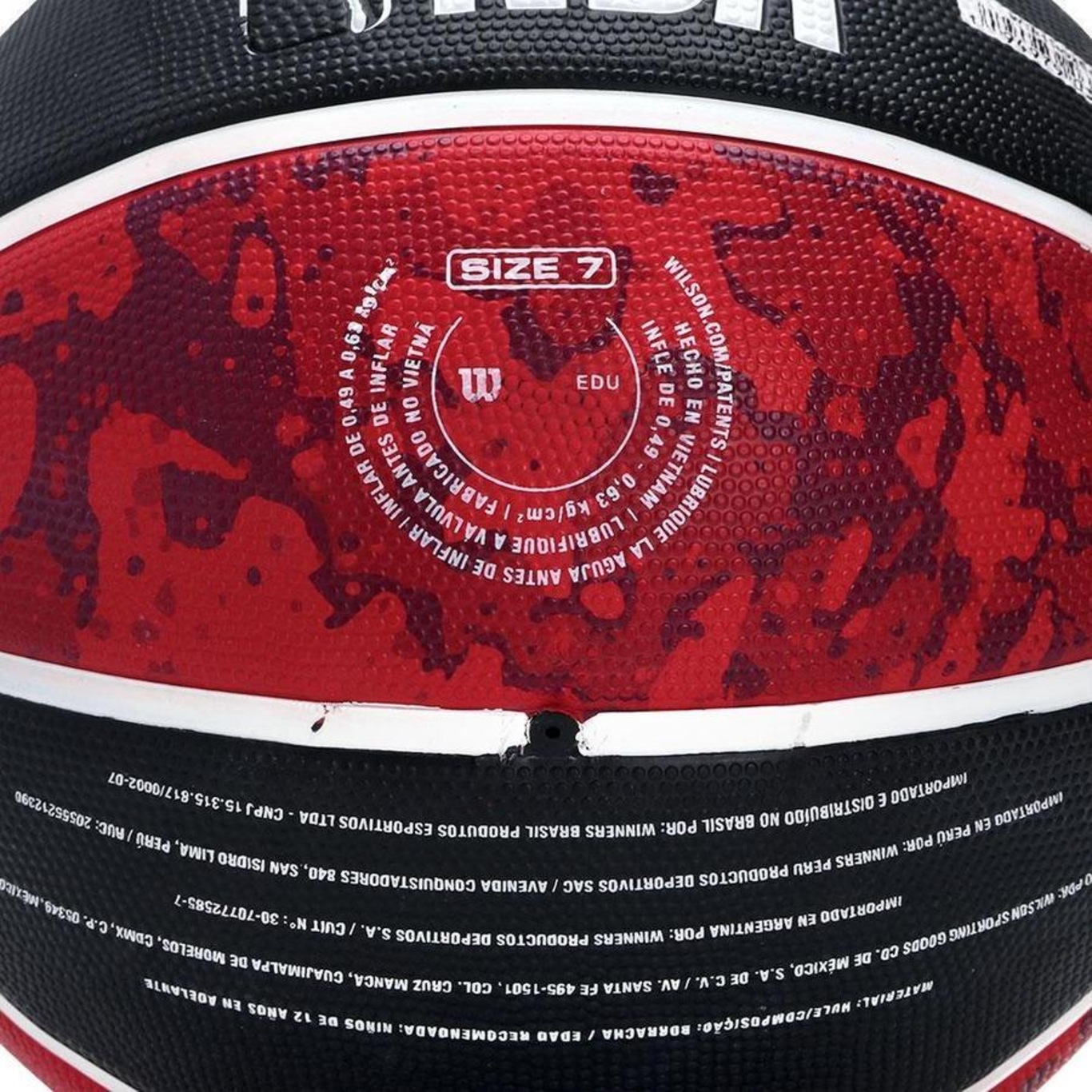 Bola De Basquete Wilson Nba Team Tiedye Chicago Bulls Tam Centauro