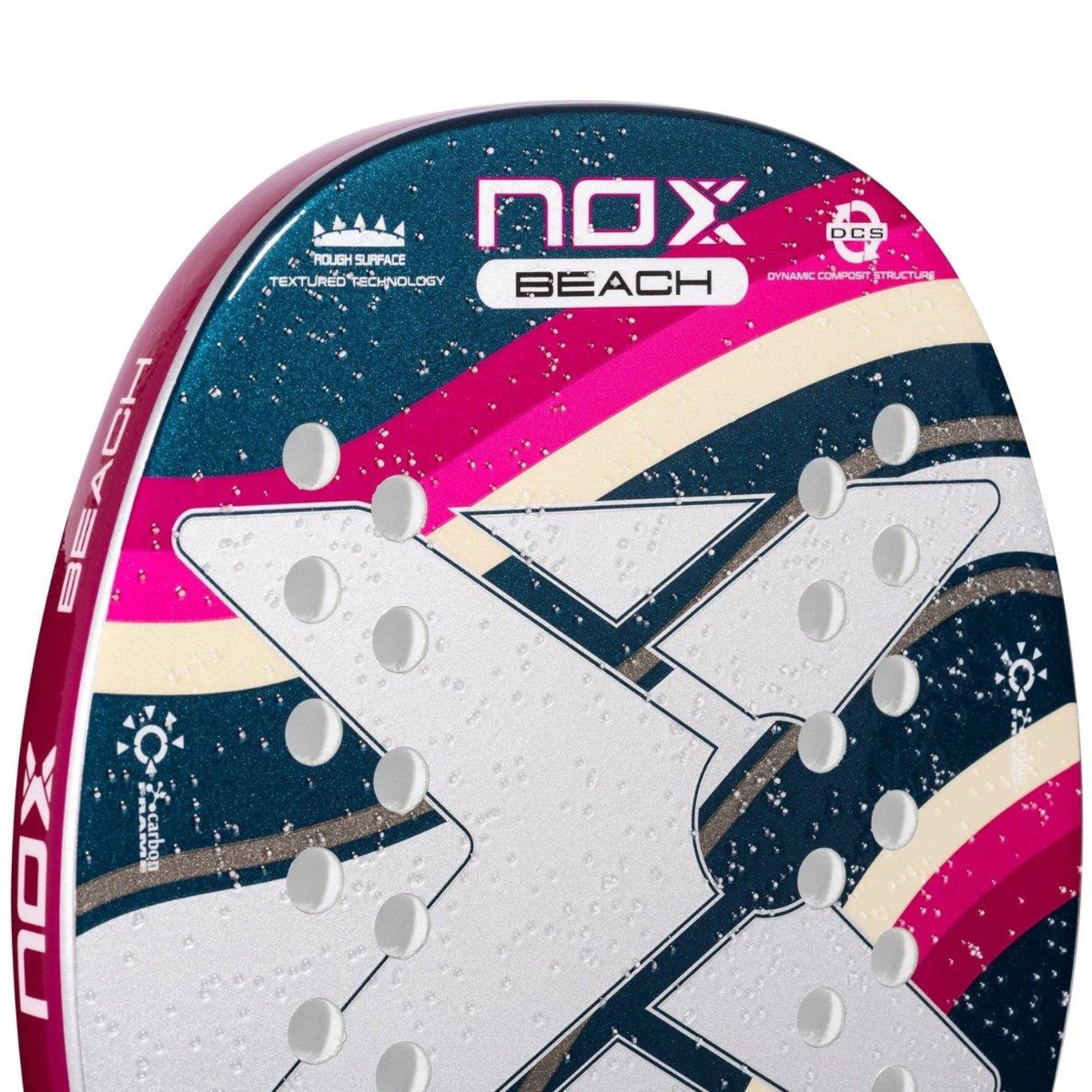 Raquete De Beach Tennis Nox Sand Purple Centauro