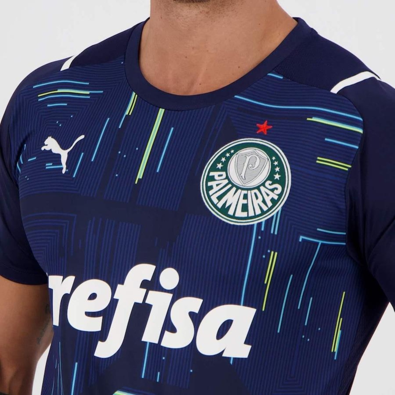 Camisa Puma Palmeiras Goleiro I Weverton Masculina Centauro