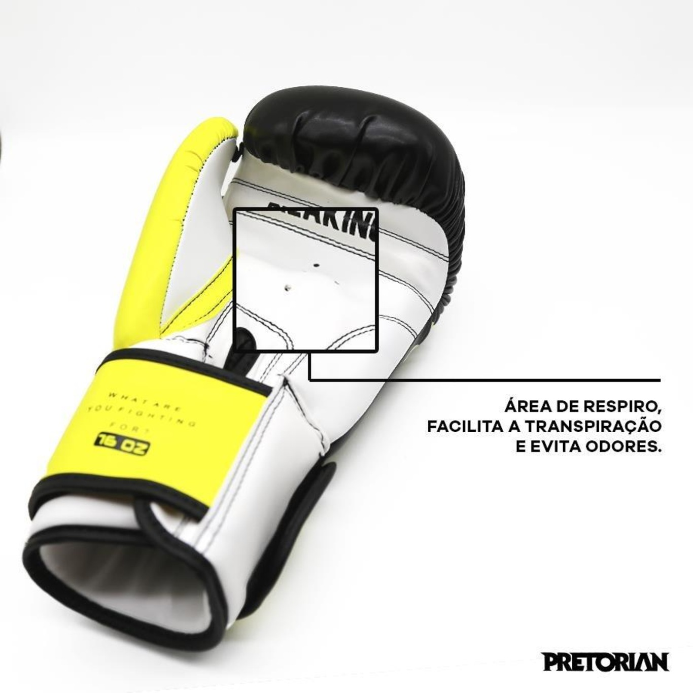 Kit De Boxe Muay Thai Pretorian Luvas Pretetor Bucal Bandagem