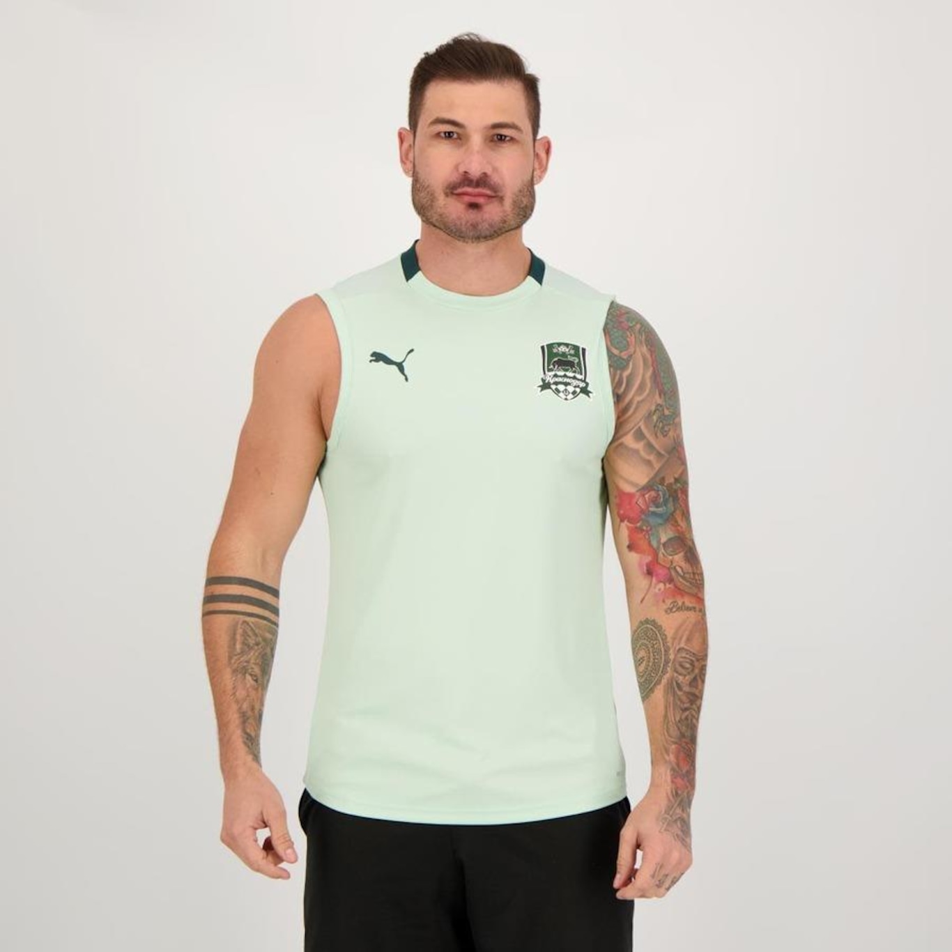 Camiseta Regata Puma Krasnodar Treino 2021 Masculina Centauro