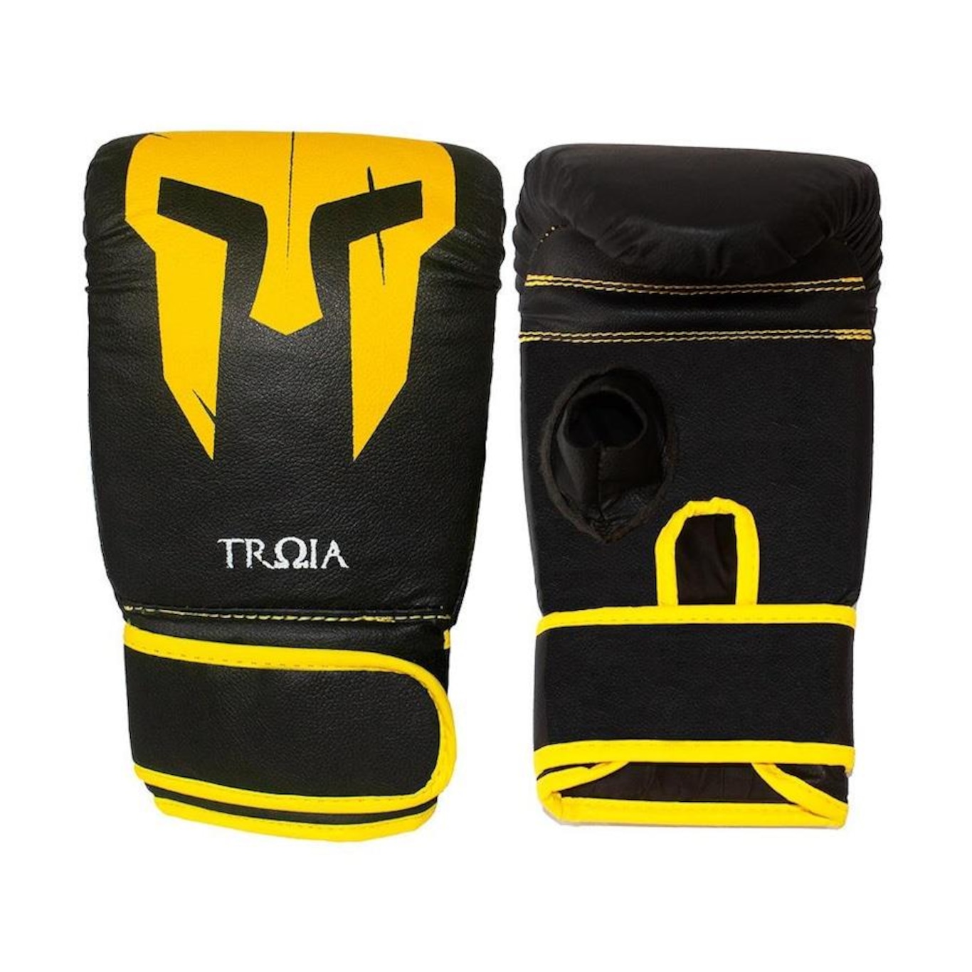 Kit De Boxe Troia Saco De Pancada Boxe Luva De Treino Bate