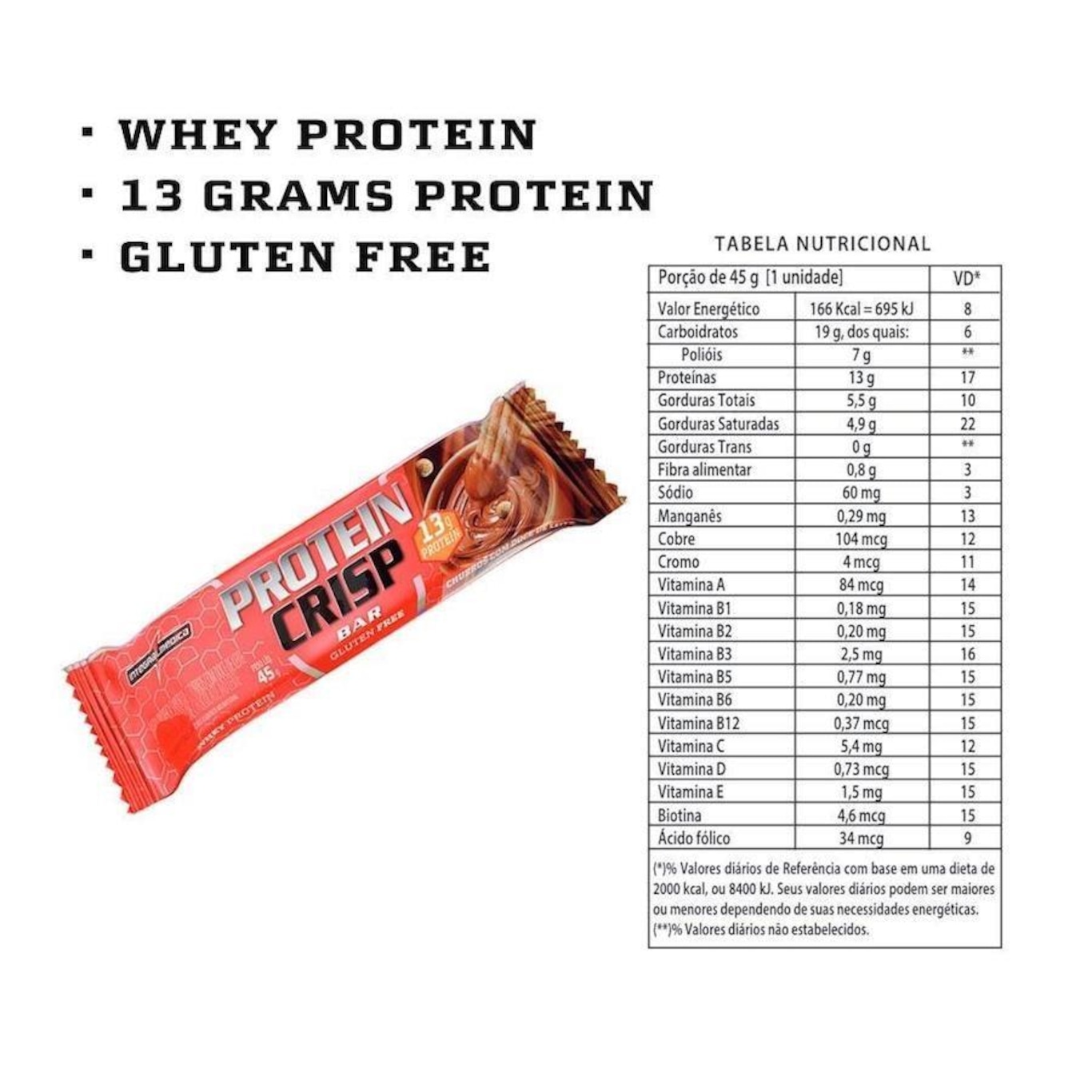 Protein Crisp Bar Integralm Dica Caixa Unds Em Promo O Centauro