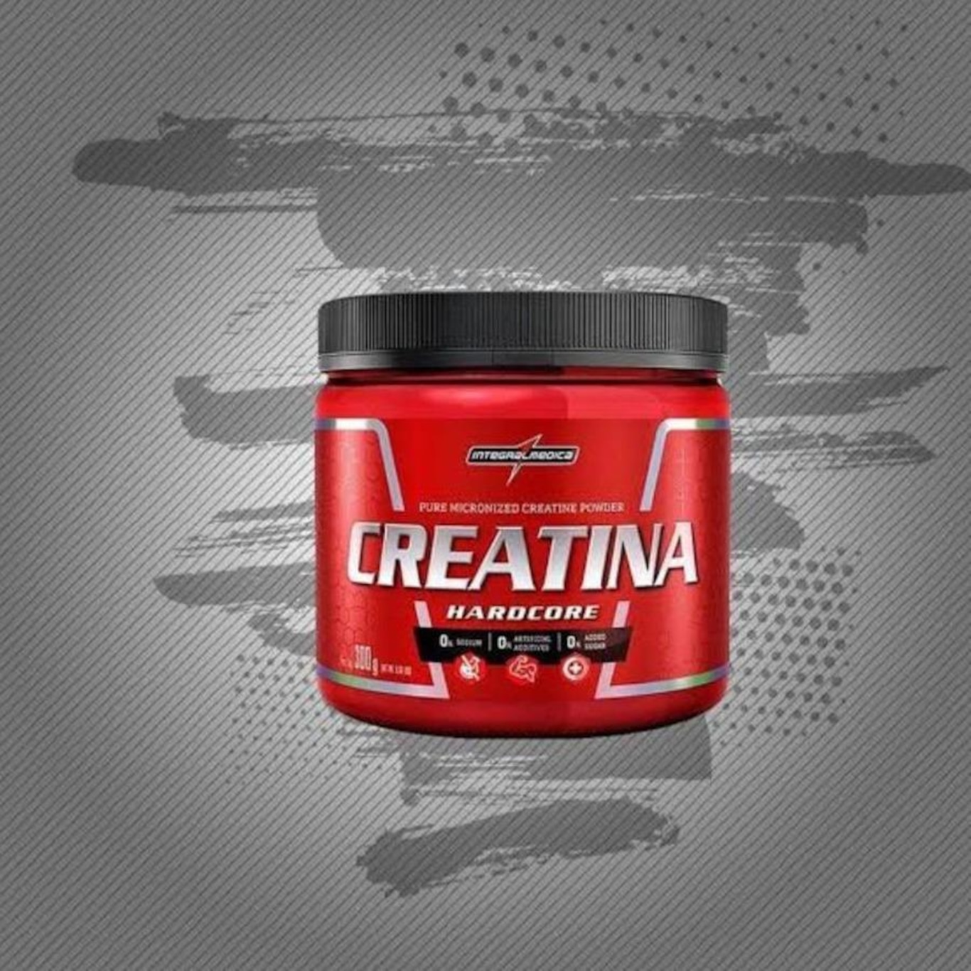 Creatina Integralmédica Hardcore Reload 300g em Promoção Centauro