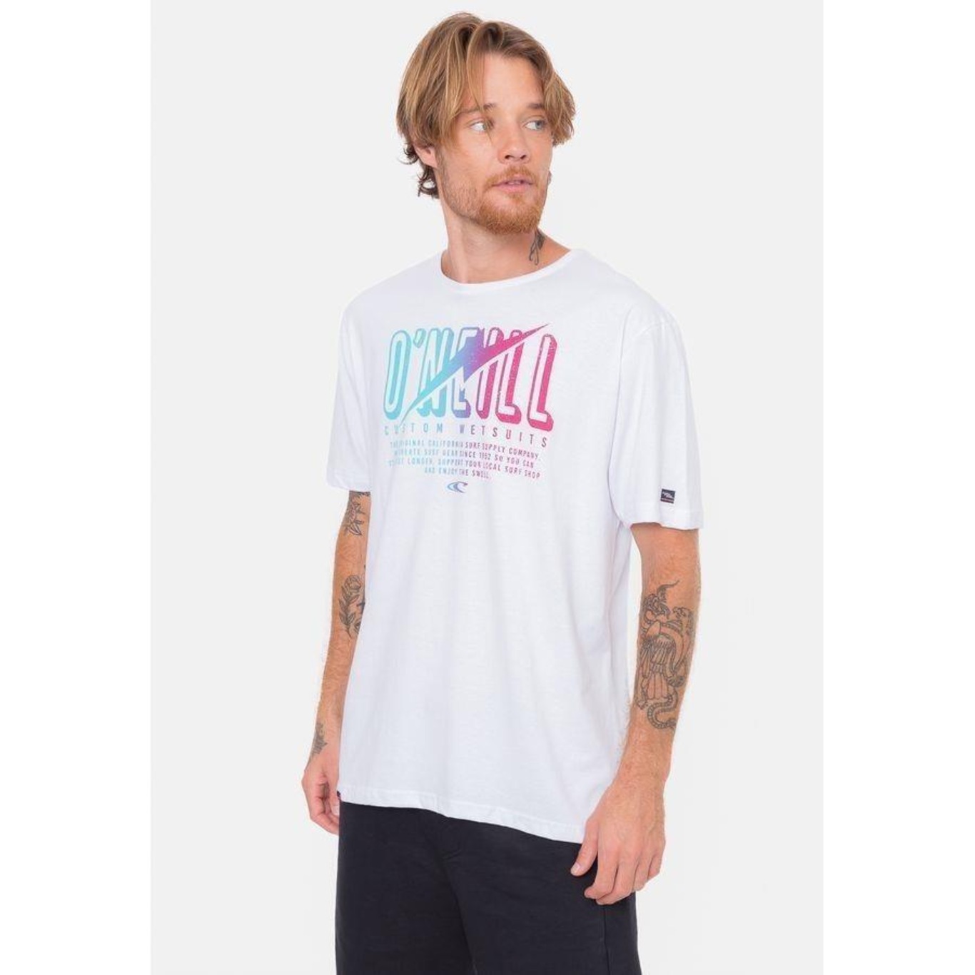 Camiseta Oneill Gravity Crew Masculina Centauro