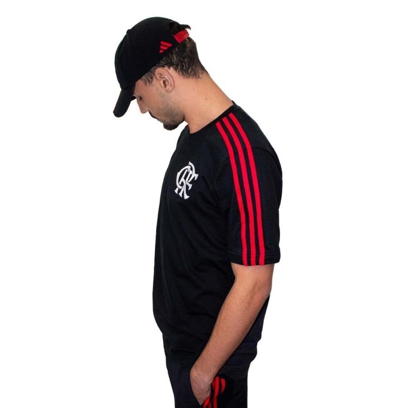 Camiseta Do Flamengo Dna Adidas Masculina Centauro