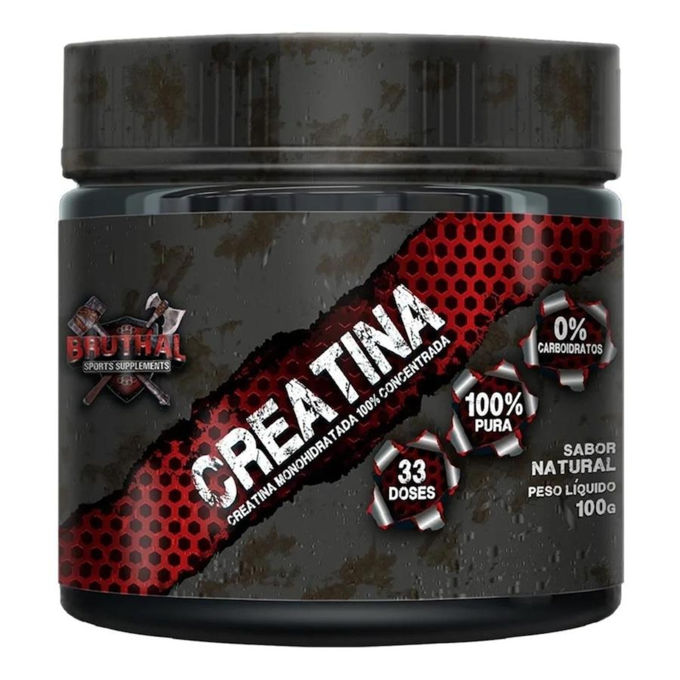 Creatina Pura Monohidratada Bruthal Sports G Centauro