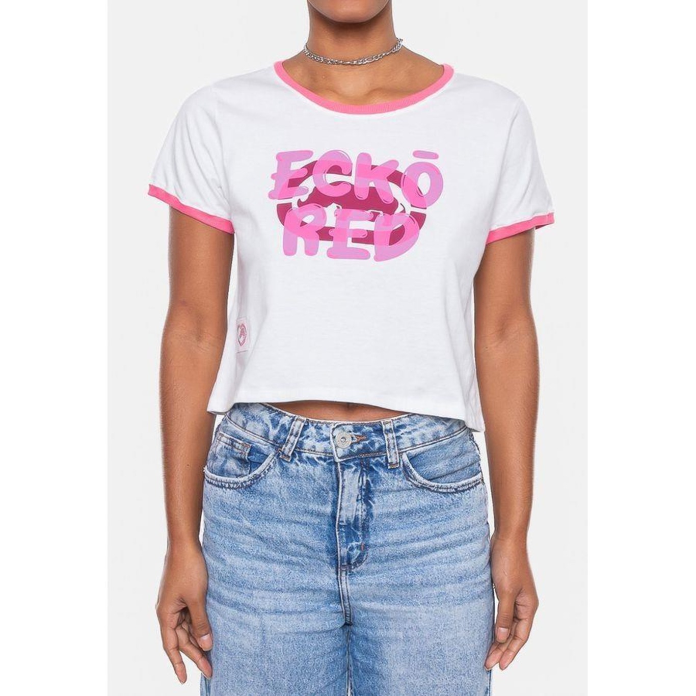 Blusa Cropped Ecko Senya Off Feminina Centauro