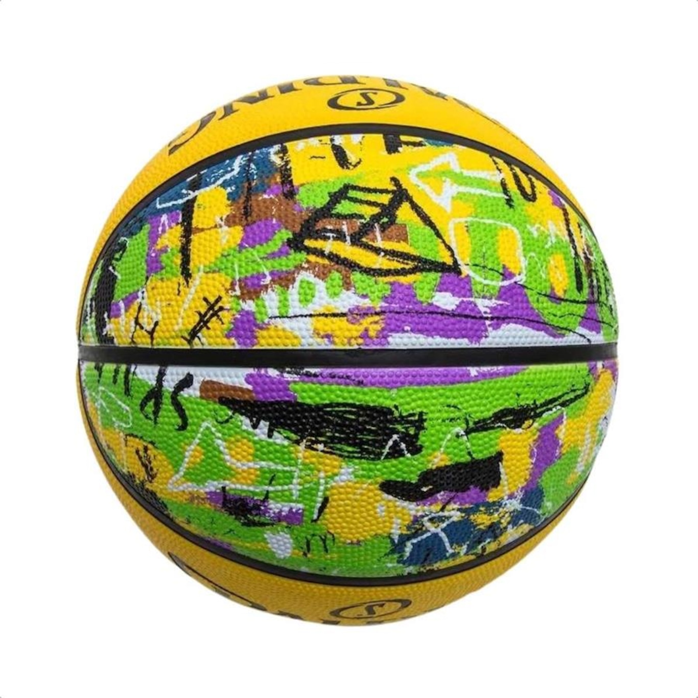 Bola De Basquete Oficial Spalding Graffiti Outdoor Centauro