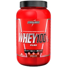 Whey Protein Integralmédica Chocolate 100% Pure - 907g
