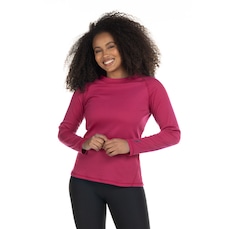 Camisa Segunda Pele Manga Longa Nord Outdoor Under Basic - Feminina