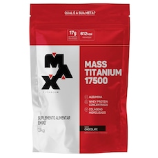 Whey Protein Max Titanium Chocolate Mass 17500 - 3Kg