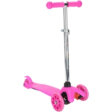 Patinete 3 Rodas Spin Roller com Luzes de Led - Infantil