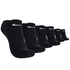 Kit de Meias Invisível Nike Elite Lightweight com 3 Pares - Adulto