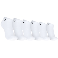 Kit de Meias Nike Everyday Cushioned Low com 3 Pares - Adulto