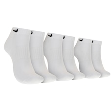 Kit de Meias Nike Everyday Cushioned Low com 3 Pares - Adulto