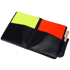 Cartão de Árbitro Adams com Capa e Lápis - Kit com 2 Cartões