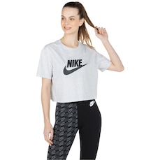 Blusa Cropped Nike Tee Sportswear Essential - Feminina