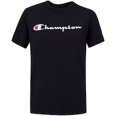 Camiseta Champion Script Logo Ink - Feminina