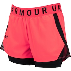Shorts Under Armour Heatgear Play Up 2 In 1 - Feminino