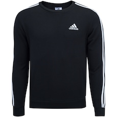 Blusão sem Capuz adidas Essentials 3-Stripes - Masculina