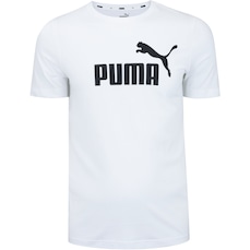 Camiseta Puma Manga Curta Essentials Logo Tee - Masculina
