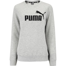 Blusão Puma Feminino Essentials Logo Crew FL