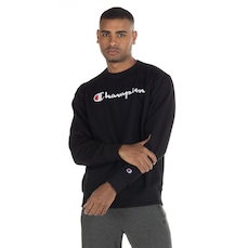 Blusa de Moletom Champion Masculina Gola Careca