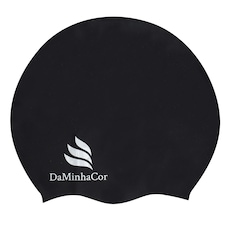 Touca de Natação Adulto para Cabelos Volumosos DaMinhaCor