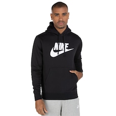 Blusão Nike Masculino com Capuz Sportwear Club Po Bb Gx
