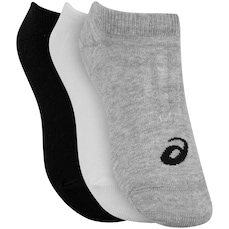 Kit 6 Pares de Meias No Show Soft Invisível ASICS Adulto