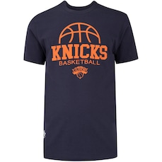 Camiseta New York Knicks NBA Manga Curta Estampada N532A - Masculina
