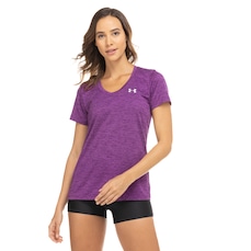 Camiseta Under Armour Manga Curta Tech Short - Feminina