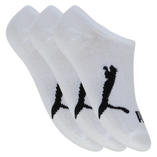Kit de Meias Puma Sapatilha Invisivel com 3 Pares 25 a 28 - Infantil