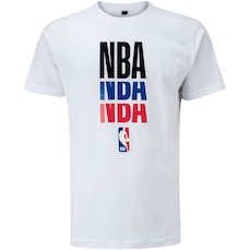 Camiseta NBA Manga Curta Estampada N090A - Masculina