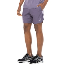 Bermuda ASICS Masculina 7" 2 Em 1 Mesh Lateral