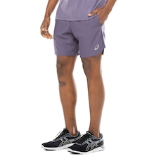 Bermuda ASICS Masculina 7" 2 Em 1 Mesh Lateral